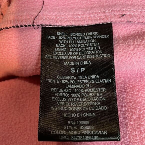 Habit woman soft shell  jacket camouflage Black/pink size S - Picture 7 of 8